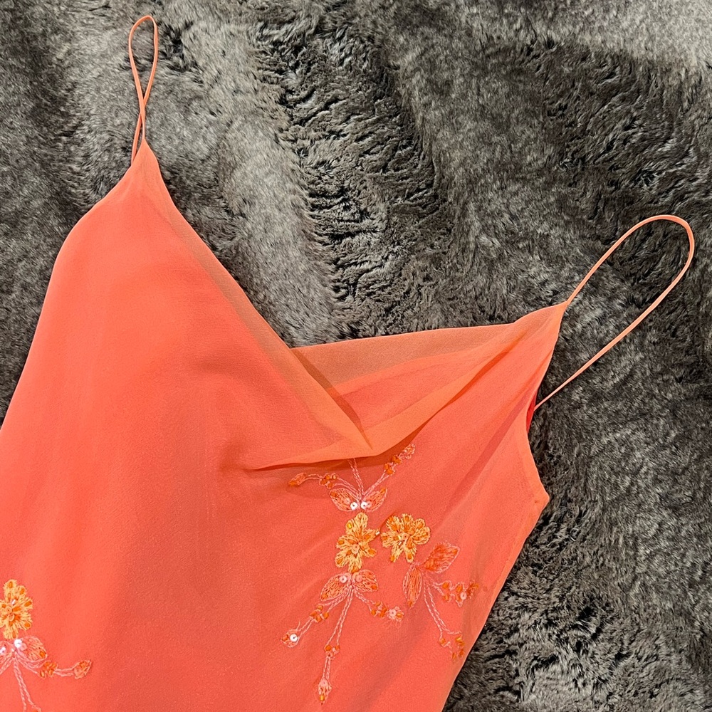 Laundry By Shelli Segal Coral Midi Dress - Picture 3 of 6